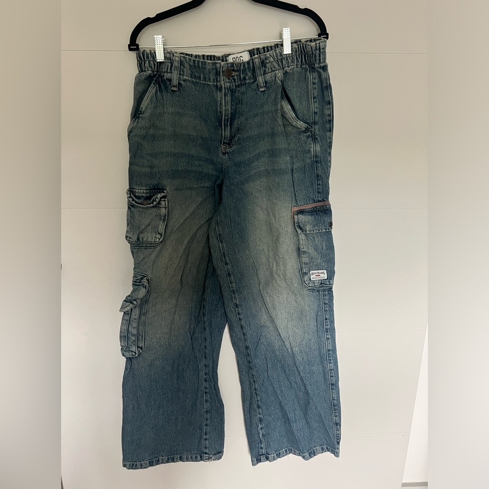 urban outfitters BDG baggy cargo jean mid rise